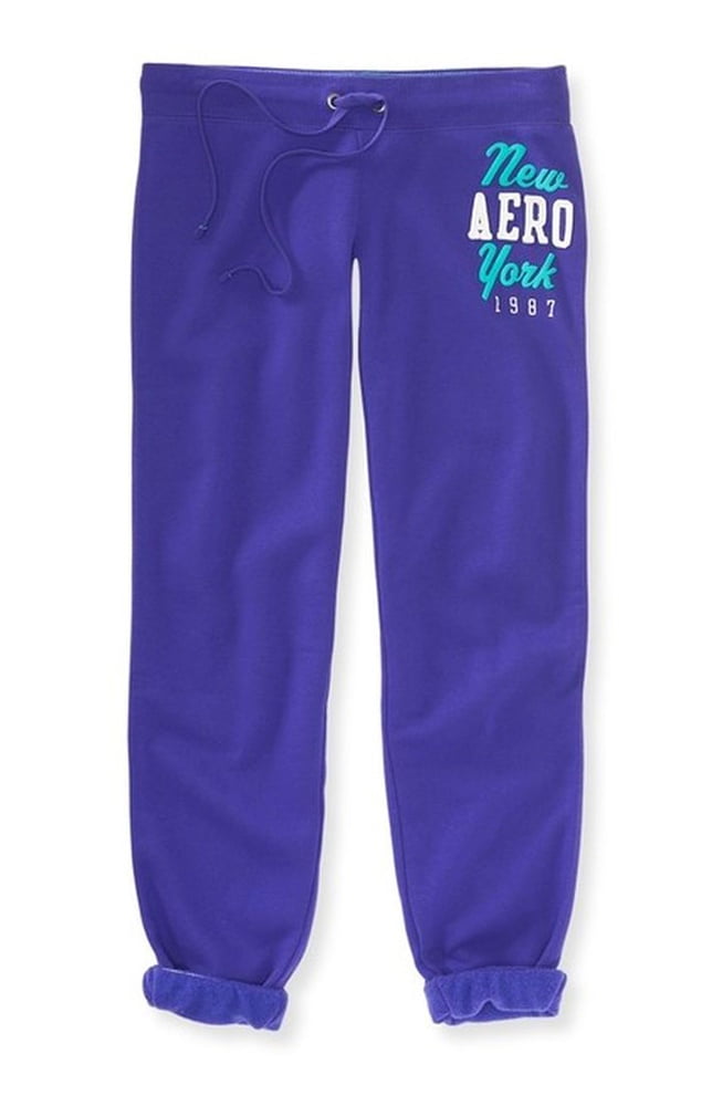 Aeropostale Womens Heritage Cinch Athletic Sweatpants