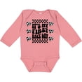 thumbnail image 3 of Inktastic First Race Day Car Flags Auto Racing Boys or Girls Long Sleeve Baby Bodysuit, 3 of 5