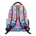 thumbnail image 2 of Chririnla Axolotl Print Bookbag with Lightweight multi-tasche Kids School Backpack, Padded Straps 17 Inch Casual Daypack for College Elementary School High School, 2 of 9