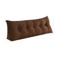 thumbnail image 1 of Cojín de noche de vellón de maíz, bolsa suave, respaldo grande, almohada de lectura, almohada triangular de protección de cintura, sofá de sala de estar, almohada suave, 1 of 5
