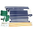 thumbnail image 6 of 3-in-1 Swing Set, 550 lbs Swing Set for Outside, Heavy Duty Metal Swing with A-Frame,Belt Swing, Glider for Playground, Backyard Playset, 6 of 8