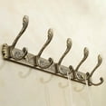 thumbnail image 6 of Grandest Birch Luxury Robe Hanging Hook Wall Mount Hanger Bathroom Decorative Coat Clothes Rack Decorative Hook Easy to Install 4/, 6 of 8