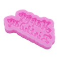 thumbnail image 3 of Molde de letras de feliz cumpleaños 3D Injueey Molde de Chocolate DIY, 3 of 6
