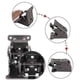 thumbnail image 4 of 4 Pack Folding Brackets 0-90 De Foldabg Hins Table Extens Brackets, 4 of 4