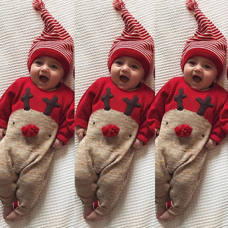 baby boy holiday romper