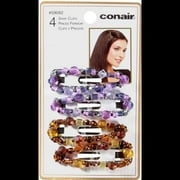 Conair Beaded Snap Clips, 1ct