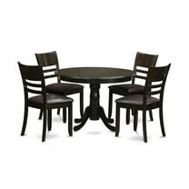 5 Piece Small Kitchen Table and Chairs Set-Dining Table and 4 Dinette Chairs