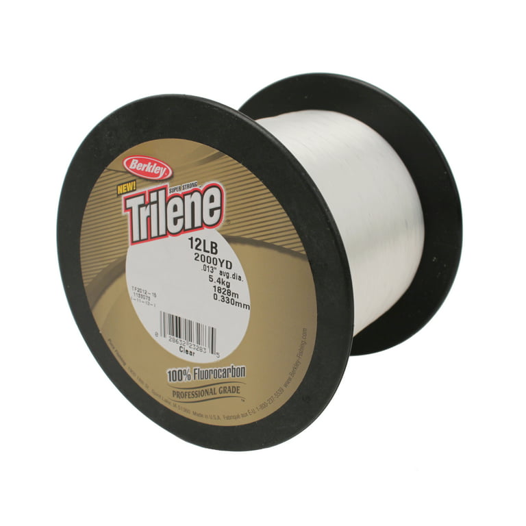 Berkley Trilene 100% Fluorocarbon Clear 12 lb / 2000yd