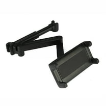 Auto Drive Universal Headrest Mount Phone & Tablet Holder, 360° Rotation, for Cars & SUVs, Black