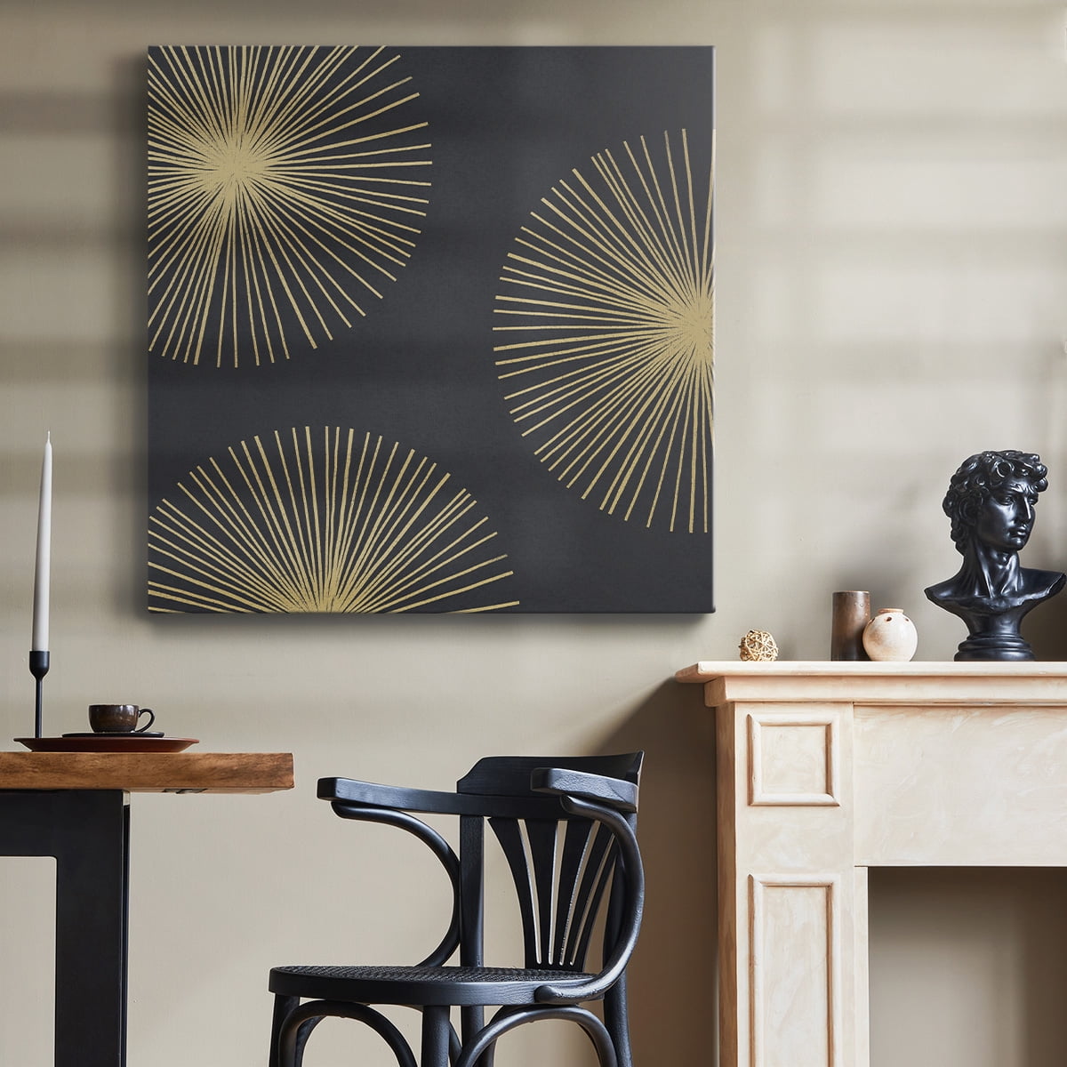 Wexford Home Bursts I-Premium Gallery Wrapped Canvas, 32" x 32" - Ready to Hang