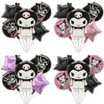 thumbnail image 3 of 5Pcs Kawaii Sanrio Kuromi Melody Cinnamoroll Foil Balloons Set Birthday Party Decoration Supplies Latex Balloon Baby Shower Toys, 3 of 5
