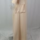 thumbnail image 4 of Mono elegante de manga larga para mujer, sexy, con cuello en V, informal, pantalones largos de pierna ancha Adepaton BST3003118-6, 4 of 6