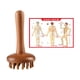 thumbnail image 1 of Peine de masaje de madera para cabeza y cuero cabelludo, masaje Gua Sha, versátil y ergonómico, con mango, herramienta para meridianos, para adultos,, 1 of 9