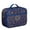 Blue-12, variant on Astronomical Insulated Lunch Bag - Eclipse & Sunburst Thermal Tote, Spill-Resistant Interior & Separate Mesh Pocket, Portable for Picnics/School