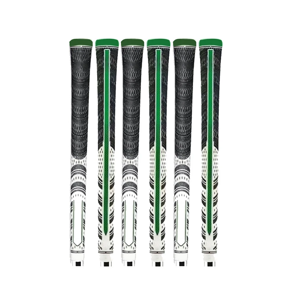 13pcs Rubber Anti-Slip MCC Golf Club Grips Green 60R Midsize Golf Grips