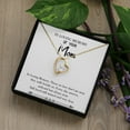 thumbnail image 6 of To Mom Remembrance Message Loving Memory White Forever Necklace w Message Card, 6 of 20