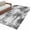 Black, variant on Area Rug for Living Room, Brown Ombre Non-Slip Indoor Large Carpet for Bedroom/Dining Room, Gradient Abstract Art Vintage Washable Low-Profile Rectangle Floor Mat Runner Rugs - 3 x 5 Ft