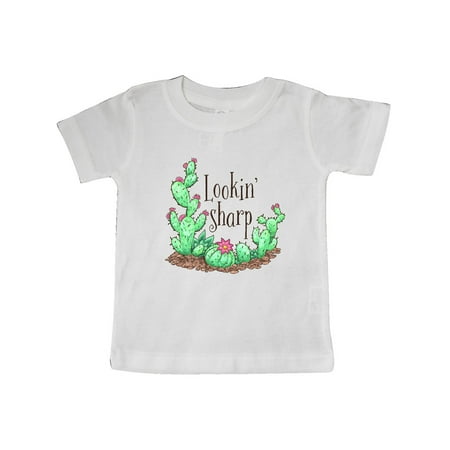 

Inktastic Lookin Sharp Cacti and Succulents Gift Baby Boy or Baby Girl T-Shirt