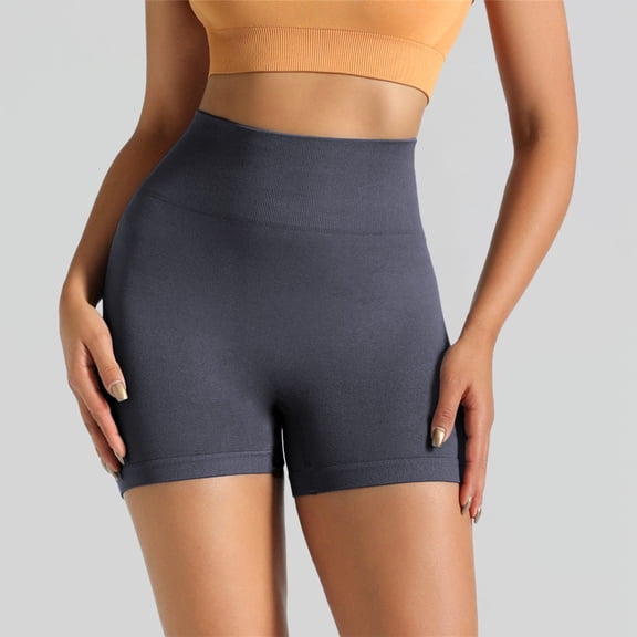 OIUUAK Women Fashion Solid Pant Leggings Pants Slim Shorts High Waist Sport Pants, Scrunch Butt Shorts, Butt Lifting Shorts for Women, Licras Levanta Gluteos Para Mujer