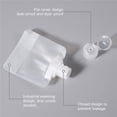 thumbnail image 3 of VONKY 12 Pieces Packaging Bags Refillable Reusable Leakproof Small Stand-up Pouch 30/50/100ml Sub-packaging Bag Hand Cosmetic Type3, 3 of 8