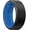 Black&Blue, variant on 4 Pack Mens Silicone Rings, Unique Inner Heartbeat Design, 8mm Wide 2.2mm Thick, Breathable Rubber Wedding Bands, Comfort Fit Ring, Multi Colors, Size 10