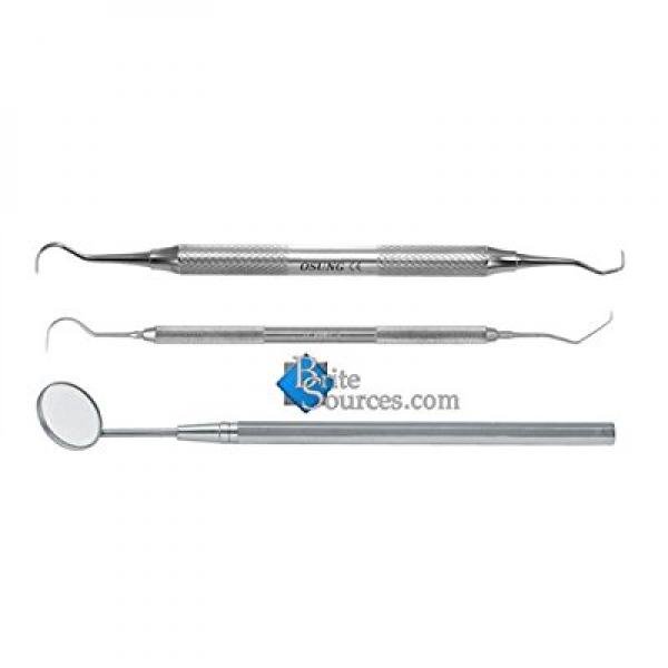 Dental Tartar Scraper and Remover Set, SS