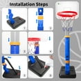 thumbnail image 3 of Adjustable Toddler Basketball Hoop with Accessories - Ideal for Kids Ages 36-144 Months, 3 of 7
