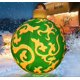 thumbnail image 1 of Bola de Navidad inflable luminosa de PVC con soporte de peso grande firmemente en el patio, bola grande decorada al aire libre de 24 pulgadas con luz recargable y control remoto para decoraciones de p, 1 of 5