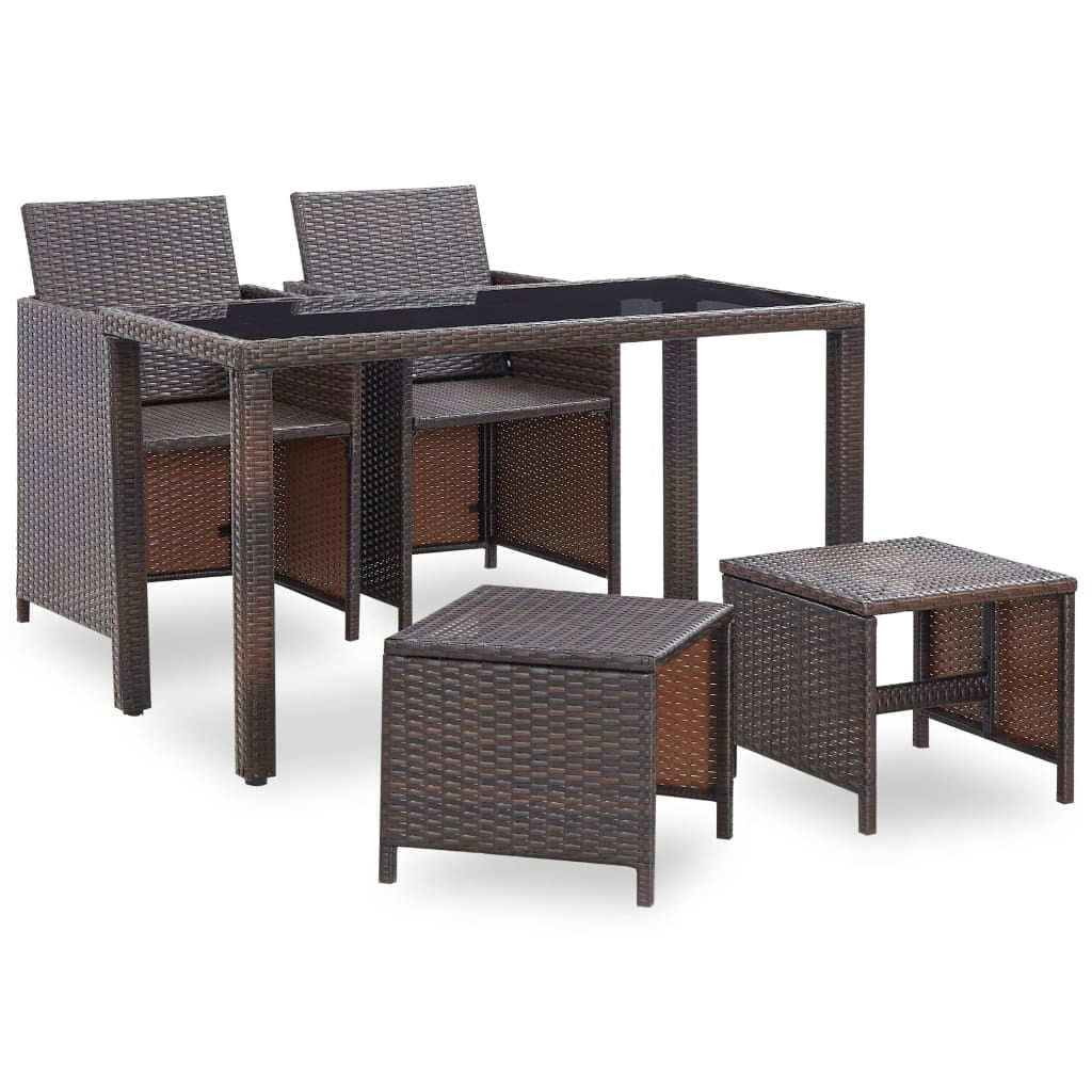 mavis 5 piece dining set