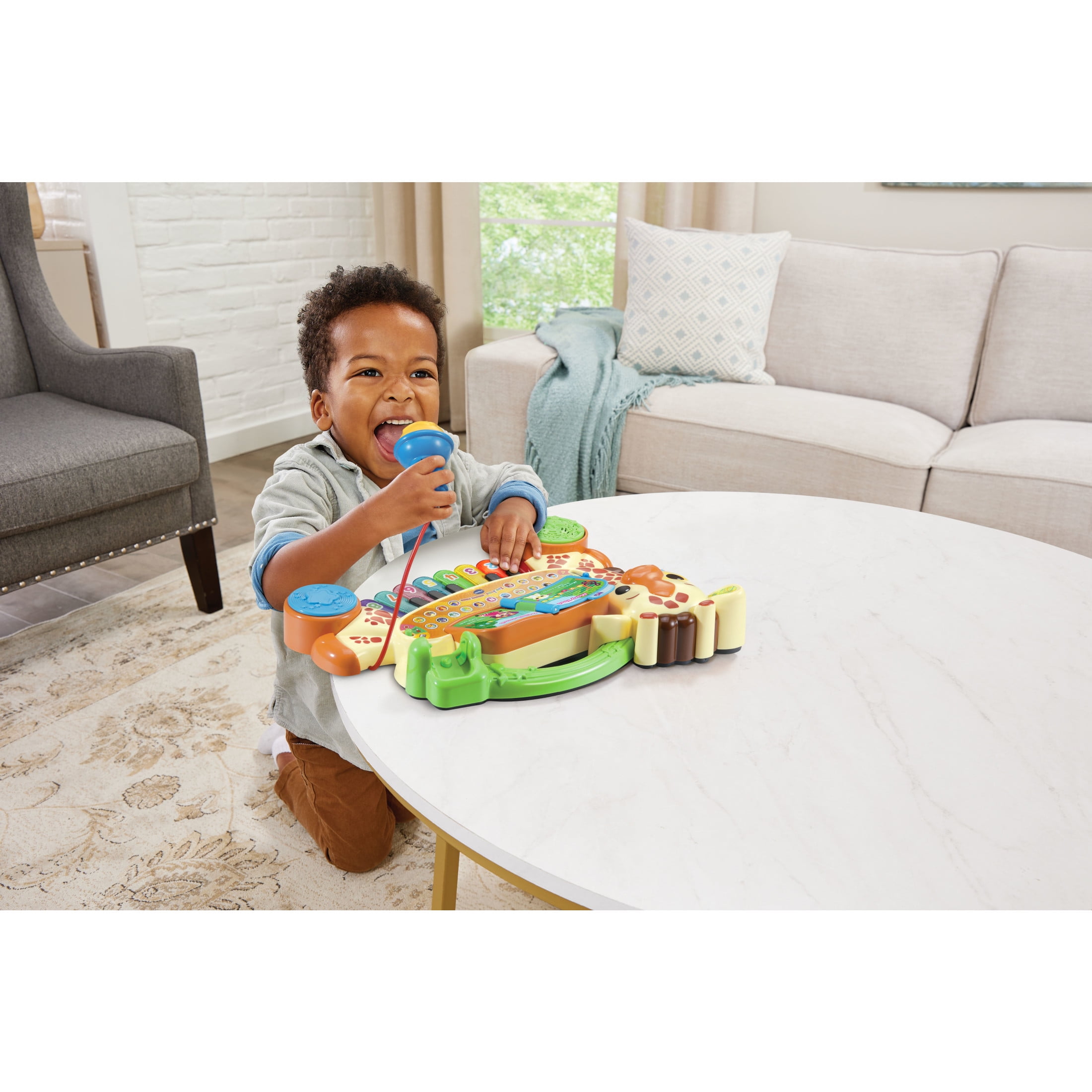 VTech Zoo Jamz Giraffe Piano Baby and Toddler Toys - Walmart.com