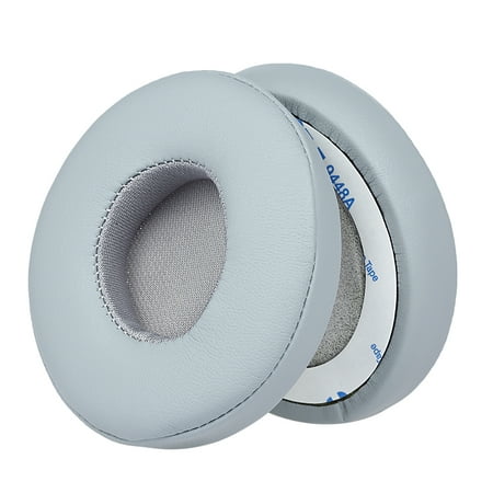 2Pcs Replacement Earpads Ear Pad Cushion for Beats Solo 2 / 3 On Wireless Headphones