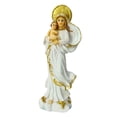 thumbnail image 4 of Santísima madre y niño Jesús estatuilla manualidades para el hogar mesa sala de estar, 4 of 9