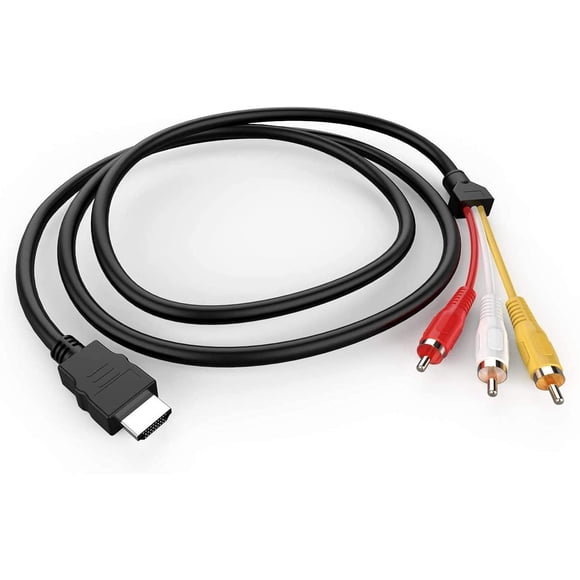 Cable HDMI a RCA Eanetf 1080P 1,5 m para TV HDTV DVD 1080P