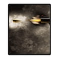 thumbnail image 1 of RYLABLUE Bullet Blanket Fleece Throw Blanket for Sofa or Bed 58x80 inches, 1 of 3