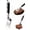 1pcs Black, variant on Stainless Steel Grill Clamp, Multi-Functional Stainless Steel Barbecue Clamp Food Anti-Scald Extended Handle Spatula Tong for Outdoor Grilling and Kitchen Cooking spatula tongs