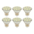 thumbnail image 1 of 6Pcs GU4 LED Bulb 270LM 15LED Energy Saving Light Bulb MR11 Track Lamp Beads 12V 3W White Light 6000K, 1 of 22
