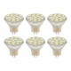 thumbnail image 1 of Bombilla LED GU4 de 6 piezas, 270 lm, 15 LED, ahorro de energía, MR11, 12 V, 3 W, luz blanca, 6000 K., 1 of 14