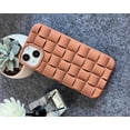 thumbnail image 2 of Compatible with iPhone 15 Case for Women/Girls, Cute 3D Laid Desgin Soft Silicone Shockproof Raised Bumper Corners Case for iPhone 15（Brown）, 2 of 14