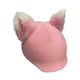thumbnail image 1 of Funda para casco de esquí con orejas de gato, decoración para casco de esquí, regalo de cumpleaños, fácil instalación. Rosa, 1 of 9