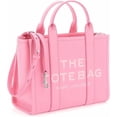 thumbnail image 3 of Marc Jacobs Women's The Leather Medium Tote Bag, Petal Pink H004L01PF21-666, 3 of 3