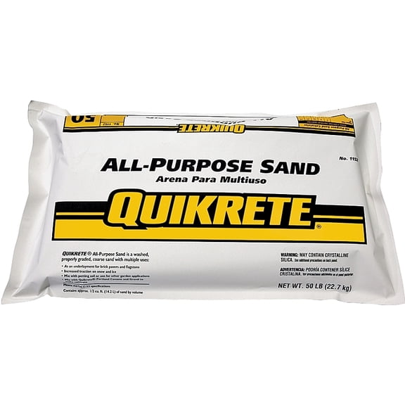 Quikrete Brown All-Purpose Sand 50 lb. - Case Of: 1; Each Pack Qty: 1
