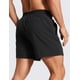thumbnail image 2 of Shorts para correr 2 en 1 para hombre CRZ YOGA, secado rápido, 5'' negro L, 2 of 6