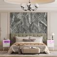 thumbnail image 3 of Mesita de noche moderna Nightstand Veegle con cajón de almacenamiento, color blanco, 3 of 8