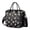 Golden Retriever Puppy, variant on Dog Paw Print and Bone Black Insulated Leakproof Lunch Box for Women, Large Lunch Bag for Tween Teen Adult, Loncheras Para Mujer for Work Beach Travel Picnic Camping