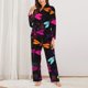 thumbnail image 2 of Fotbe Colorful Dragonflies Conjunto de Pijama de Manga Larga para Mujer con Estampado, Ropa de Dormir de 2 Piezas, Conjunto de Casa Suave y Cómodo con Bolsillos-Small, 2 of 7