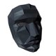 thumbnail image 2 of 1 Uds. Máscara disfraz de Halloween Cosplay cubierta facial accesorios de mascarada accesorios de Halloween estilo único Xemadio 222214, 2 of 9