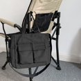 thumbnail image 2 of Women Large Capacity Casual Sling Bag Multi Pocket Versatile Female Shopping Bag, 2 of 9