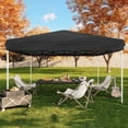 thumbnail image 1 of Bingirl Commercial Grade Instant Shelter 10X10 Outdoor Canopy with 3Height Adjustable Frame Complete Ground Kit and Carry Bag All Weather Event Canopy for Festivals Markets, 1 of 5