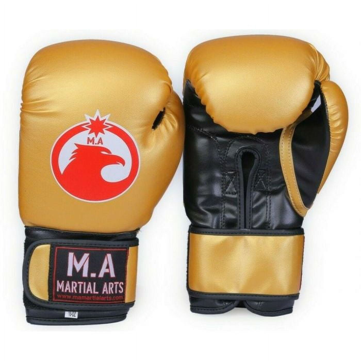 MA Boxing Gloves Gold-10 oz