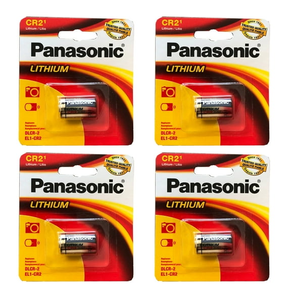 4x Panasonic 3V CR-2 Photo Battery PRCR2-1 PRCR2-2 RLCR2 RLCR2-1 RLCR2-L VCR2NP
